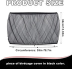 Bird Cage Seed Catcher, Bird Cage Mesh Guard Netting, Birdcage Seed Guard Skirt - Image 2
