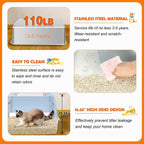 Vivifying Stainless Steel Litter Box - Image 4