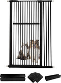 Lumizone Extra Tall Pet Gate 55.12" High Pressure Mounted 38.39"-42.51" Extra by Lumizone