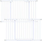 Cumbor 2 Pack 29.7"-51.5" Extra Wide Baby Gate by Cumbor