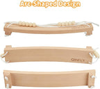 Arc-Shaped Chicken Swing Heavy Beech Wood Chicken Toys - Image 2