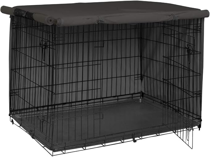 Explore Land Dog Crate Cover Heavy Duty Polyester Pet Kennel Sunshade Universal - Image 6
