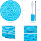 Dog Lick Pad, Pet Bathing Grooming Distraction Wall Mounted Silicone Slow - Image 3