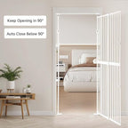 unipaws 75" High Extra Tall Cat Gate, Auto Closing and No Drilling Safety Gate - Image 3