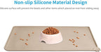 AUDWUD Silicone Waterproof Pet Feeding Mats, Anti Slip Bowl Pad, Dog Mat - Image 2
