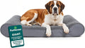 FurHaven Orthopedic Dog Bed for Large Dogs, Luxe Lounger Contour Mattress by FurHaven