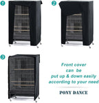 PONY DANCE Pets Product Universal Birdcage Cover Blackout & Breathable Birdcage - Image 4