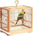 2025 New Carry Cage for Parakeet Portable 30x23x26cm Bird Travel Carrier Cage - Image 8