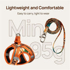 Cat Harness and Leash Set, Step-in Escape Proof Adjustable Vest Harness - Image 5