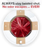 RedRocket Refill Bags for Kitty Twist'R Plus Cat Litter Pail, 7-Layer Bags - Image 6