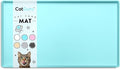 CatGuru Cat Food Mat, Small & Large Pet Feedingd Mat, 100% Waterproof Cat Mats by CatGuru