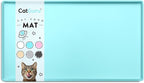CatGuru Cat Food Mat, Small & Large Pet Feedingd Mat, 100% Waterproof Cat Mats by CatGuru