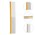 POPETPOP Ergonomic Pet Comb for Dogs Cats Grooming Tool Portable Wear-resistant - Image 3