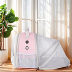 Back Expandable Backpack for Small Animals, Portable Travel Bag Breathable Pet - Image 6