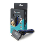 Deshedding Dog Brush for Long Hair – Gentle Deshedding Tool for Dogs & Cats – by Refuresh