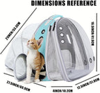 Dual Expandable Cat Backpack Carrier, Fit up to 20 lbs, Expandable Pet Carrier - Image 2