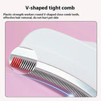 V-Tooth Deshedding Comb, Doggo Comfy Pet Comb Pro, Dog & Cat Grooming Brush - Image 4