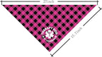 Dog Bandana, Therapy Dog Please Pet Me with, Dogs Scarf Classical Printing - Image 2