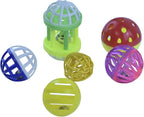 6pcs Foraging Ball Bird Toys Conures Feeder Toys Parakeets Foot Talon Toy - Image 5