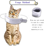 Cat Cone Collar for Pet with Spinal IVDD Issues After Surgery Recovery - Image 4