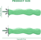 2pcs Bird Beak Grinding Stone, Anti-Slip Parakeet Nail Trimming Stick Resin - Image 2