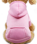 Jecikelon Winter Dog Hoodie Sweatshirts by Jecikelon