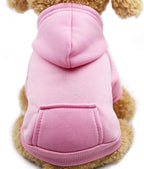 Jecikelon Winter Dog Hoodie Sweatshirts by Jecikelon