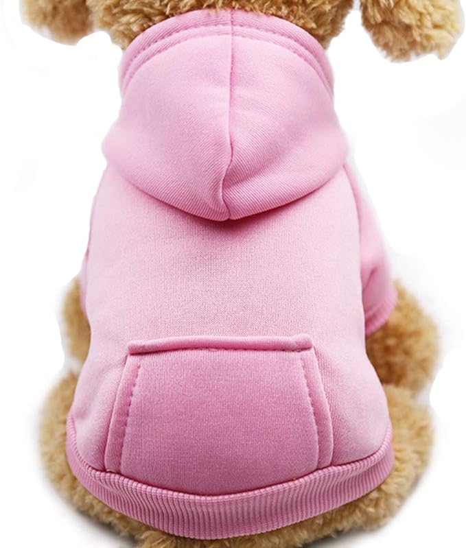 Jecikelon Winter Dog Hoodie Sweatshirts by Jecikelon