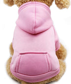 Jecikelon Winter Dog Hoodie Sweatshirts by Jecikelon