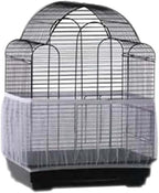 Bird Cage Seed Catcher Seeds Guard Parrot Nylon Mesh Net Cover Stretchy Shell by pranovo