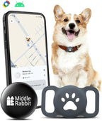 Dog GPS Tracker Tag for Android, Pet Tracker for Dogs | No Subscription by MiddleRabbit