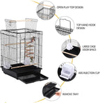 Yaheetech Open Play Top Travel Bird Cage - Image 4