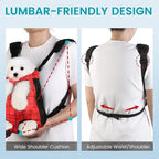 Dog Backpack Carrier, Front Pocket - Image 7