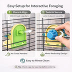 Small Pet Intelligence Growth Rotating Foraging Toy - Image 4