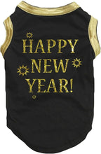 Petitebella Bling Happy New Year Puppy Dog Shirt by Petitebella