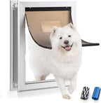 Dog Door Aluminum Pet Door by GiveYourPetASafeHome