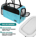 PetAmi Dog Purse Carrier for Small Dogs, Airline Approved Soft Sided Pet Carrier - Image 4