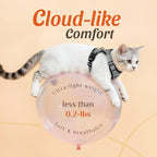 Dooradar Cat Harness and Leash Set, Escape Proof Safe Adjustable Kitten Vest - Image 6