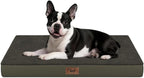 Plush Orthopedic Dog Bed for Medium Dogs & Puppies, Waterproof Dog Beds 29x18 by TailStories