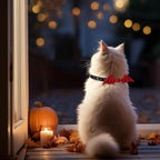 1 PC Bat Wing Cat Collar with Bell, Adjustable Kitten Collar with Safety - Image 6