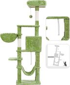 Hey-brother Cat Tree with Large Hammock, Cat Condo with Sisal-Covered - Image 5