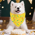 Birthday Dog Bandanas, Double Side Reversible Large Pet Bandanas, Celebration - Image 4