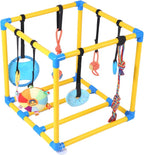 Puppy Play Gym with 8 Hanging Toys by Huagerl