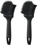 2 Pcs Bird Bath Brush Black Hard Bristle Cleaning Brush by BOUTICOL