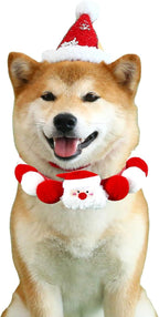 Lionheart glory Christmas Collar Pom-Pom Plush Ball Collar - Image 2
