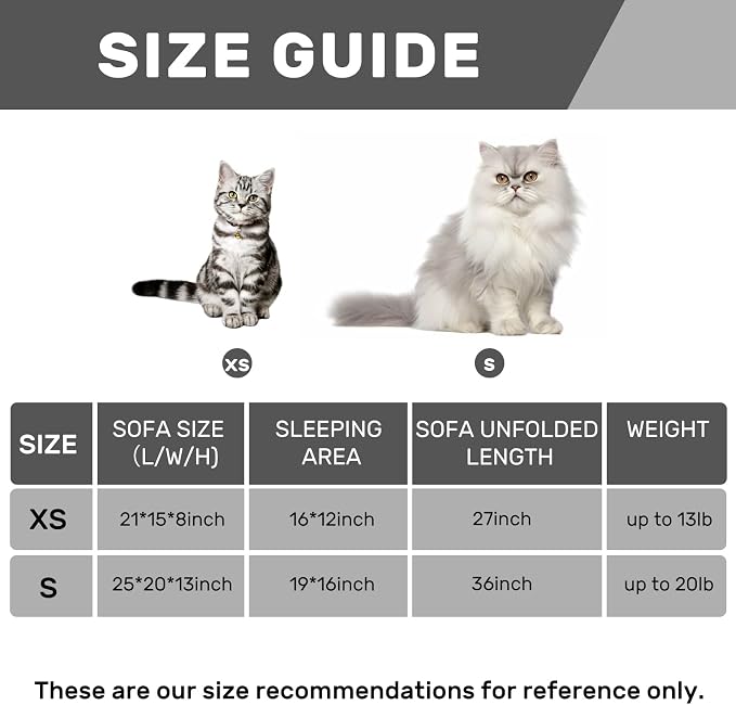 Hollypet Cat Bed Fluffy Plush Mutifuctional Double-Layer Soft Pet Couch - Image 8