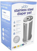 Ubbi Steel Diaper Pail, Odor Locking, No Special Bag Required, Award-Winning - Image 3