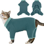 Cat Pajamas for Cats Only, Sticky Hair Cat Clothes, Sphynx Hairless Cats Sweater by ADNIKIA