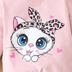 Toddler Baby Girls Clothes Long-sleeve Tie Dye Hoodie Sweatshirt Pants Hooded - Image 3