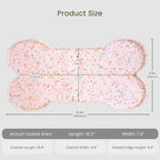 Dog Food Mat Anti-Slip Silicone Dog Bowl Mat Thicker Pet Placemat Waterproof - Image 2